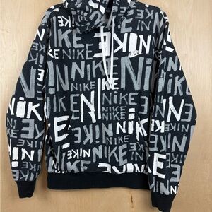 Nike Monochrome Graphic Hoodie